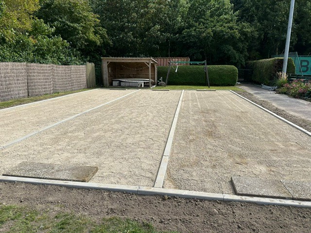 Jeu de boules bij TV de Drieban